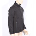 FAGEO Μπουφάν soft shell με microfleece μαύρο 520BLACK