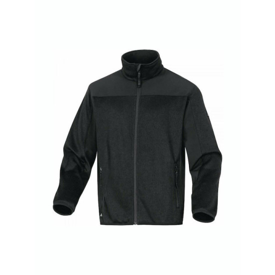 DELTA PLUS Ζακέτα πλεκτή softshell μαύρη BEAVER