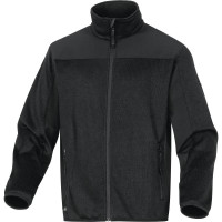 DELTA PLUS Ζακέτα πλεκτή softshell μαύρη BEAVER