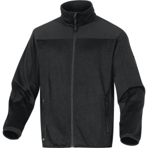 DELTA PLUS Ζακέτα πλεκτή softshell μαύρη BEAVER