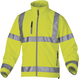 DELTAPLUS SOFTSHELL MOONLIGHT Φωσφοριζέ σακάκι