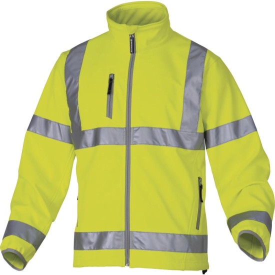DELTAPLUS SOFTSHELL MOONLIGHT Φωσφοριζέ σακάκι