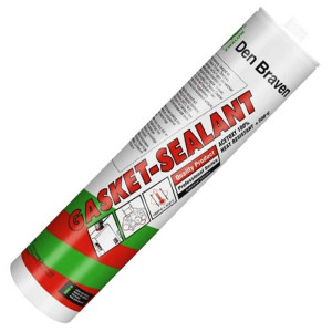 DEN BRAVEN Σιλικόνη θερμοκρασίας μαύρη  GASKET 300Co  280ml Α-Α417
