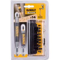 DeWALT Μύτες σετ 10 τεμαχίων με μαγνητικούς αντάπτορες σε θήκη DT70512T