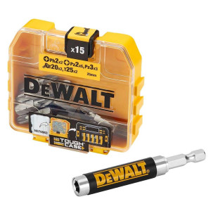 DeWALT Μύτες σετ 16 τεμάχια με αντάπτορα DT71511