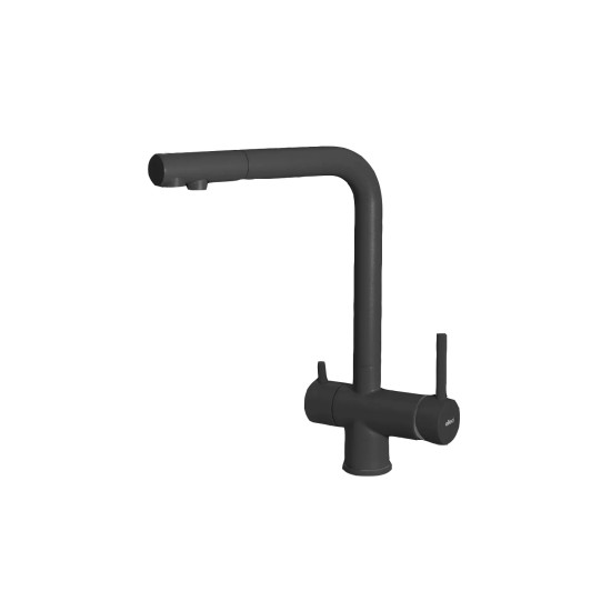 Μπαταρία κουζίνας TOURMALINE Nero 40 ELLECI