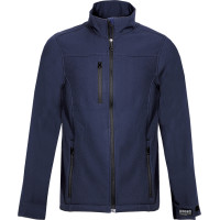 FAGEO Μπουφάν soft shell με microfleece σκούρο μπλε 520NAVY
