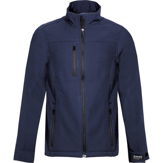 FAGEO Μπουφάν soft shell με microfleece σκούρο μπλε 520NAVY