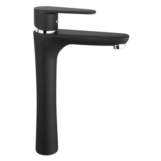 Μπαταρία νιπτήρος υψηλή ALGEO Black FERRO