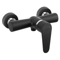 Μπαταρία ντους ALGEO Black FERRO