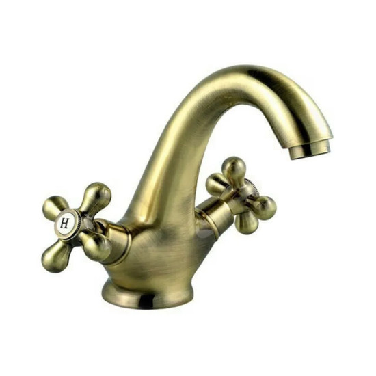 Μπαταρία νιπτήρος ANTICA Old Bronze BAI2BR FERRO