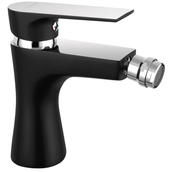 Μπαταρία μπιντέ ALGEO SQUARE Black/Chrome FERRO