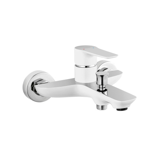 Μπαταρία λουτρού ADORE White/Chome FERRO