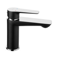 Μπαταρία νιπτήρος ADORE Black/Chome FERRO