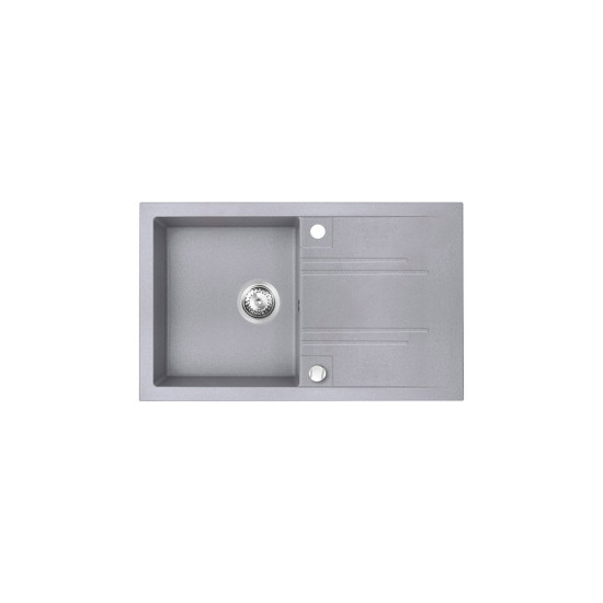 Νεροχύτης κουζίνας γκρι DRGM48/78GA FERRO 78x48cm