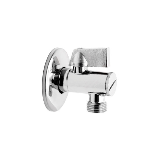 Γωνιακός διακόπτης ροής EZ1238KF FERRO 1/2x3/8"