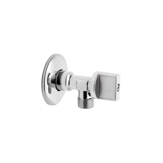 Γωνιακός διακόπτης νερού FERRO - 1/2 inch. σε 3/8 inch.