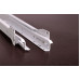 FF GROUP Οδηγός συρταριού με ροδάκι 37051 λευκός 550mm