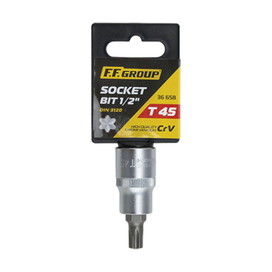 FF GROUP Καρυδάκι για βίδες  TORX  1/2 T30 DIN3120 36656