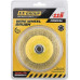 FF GROUP Συρματόβουρτσα στρόγγυλη με πάσσο M14 125mm 38690