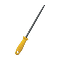 FF GROUP Λίμα στρόγγυλη cut-2 με λαβή 250mm 14793