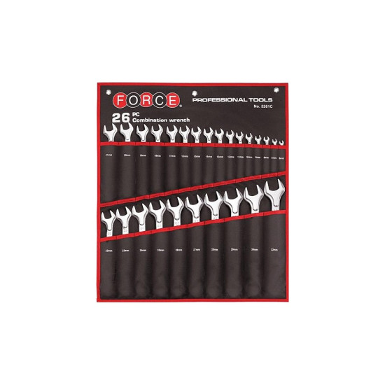 FORCE Γερμανοπολύγωνα σετ 26 τεμαχίων 6 - 32mm 5261C