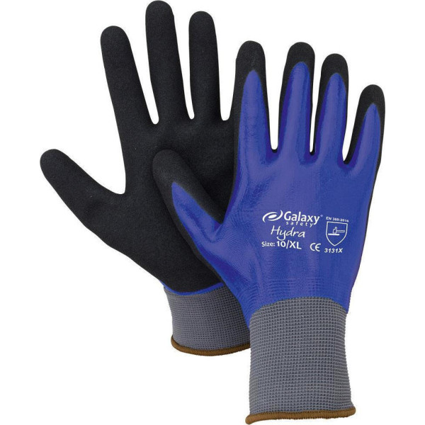 GALAXY Αδιάβροχα γάντια εργασίας latex HYDRA 21-258