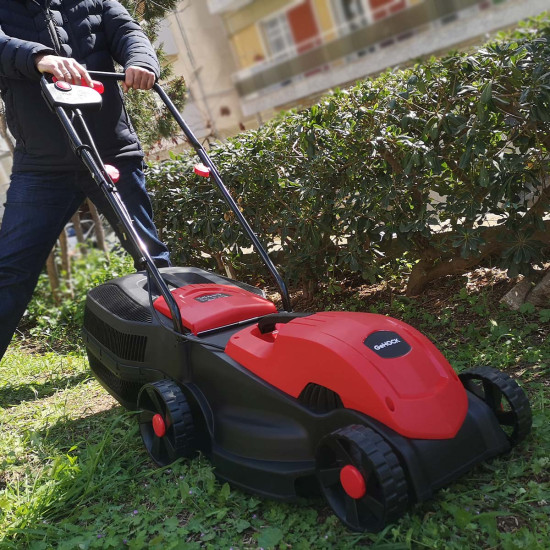 GeHOCK Ηλεκτρική χλοοκοπτική μηχανή 1400W GLM1400