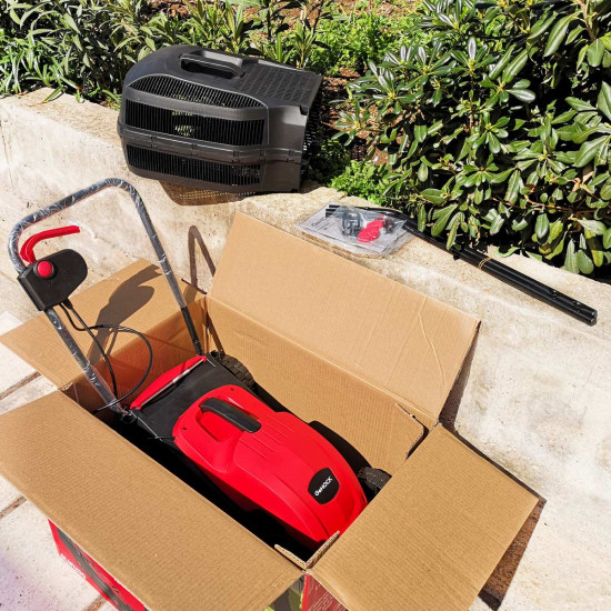 GeHOCK Ηλεκτρική χλοοκοπτική μηχανή 1400W GLM1400