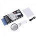 GEHOCK Μεγεθυντικός φακός αναδιπλούμενος + usb 59-707500