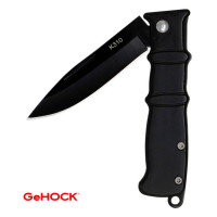 GeHOCK Μαύρος σουγιάς μπρελόκ 60 mm