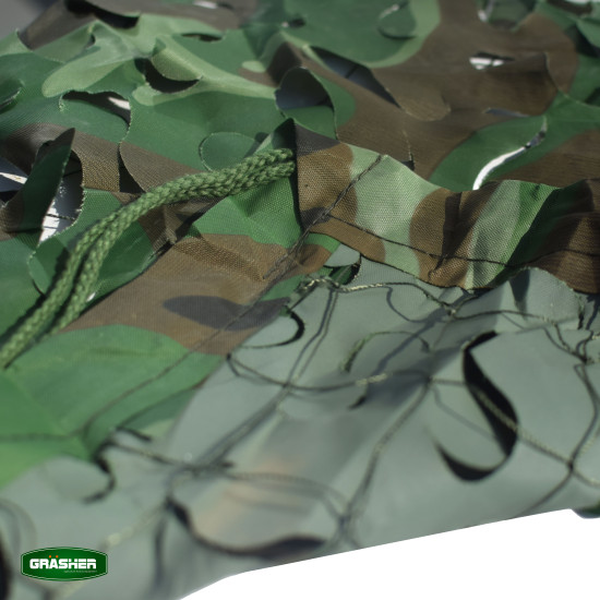 GRASHER Δίχτυ παραλλαγής 3Χ4m πράσινο-καμουφλάζ 103499