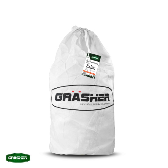 GRASHER Δίχτυ παραλλαγής 3Χ3m λευκό 103514