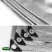 GRASHER Αδιάβροχος μουσαμάς γκρι 120 gr/m² 2X3m 100237gr