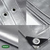 GRASHER Αδιάβροχος μουσαμάς γκρι 120 gr/m² 2X3m 100237gr