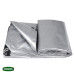 GRASHER Αδιάβροχος μουσαμάς γκρι 120 gr/m² 2X3m 100237gr