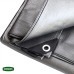 GRASHER Αδιάβροχος μουσαμάς γκρι 120 gr/m² 2X3m 100237gr