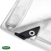 GRASHER Αδιάβροχος μουσαμάς λευκός 120 gr/m² 2X3m 100237wh