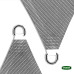 GRASHER Πανί σκίασης τρίγωνο γκρι 5Χ5m 103612