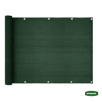 GRASHER Διαχωριστικό δίχτυ μπαλκονιού 170gr/m²  πράσινο με κρίκους 1.20Χ6m 103835