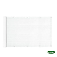 GRASHER Διαχωριστικό δίχτυ μπαλκονιού 170gr/m²  λευκό με κρίκους 0.75Χ6m 103827