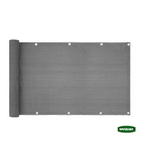 GRASHER Διαχωριστικό δίχτυ μπαλκονιού 170gr/m²  γκρι με κρίκους 0.75Χ6m 103829