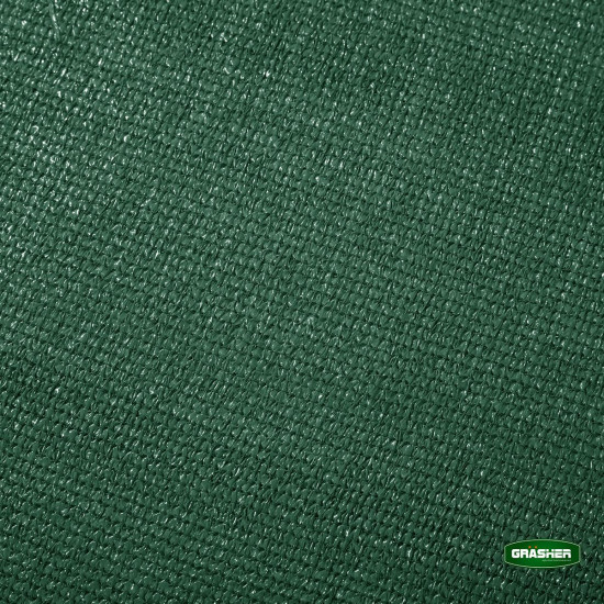 GRASHER Διαχωριστικό δίχτυ μπαλκονιού 170gr/m²  πράσινο με κρίκους 0.75Χ6m 103831