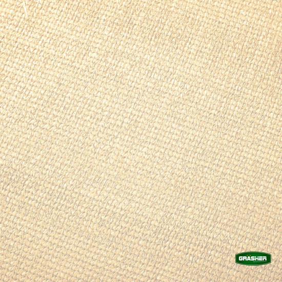 GRASHER Διαχωριστικό δίχτυ μπαλκονιού 170gr/m²  εκρού με κρίκους 1.20Χ6m 103834