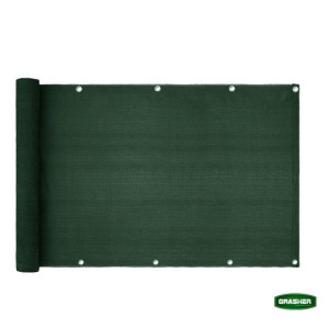 GRASHER Διαχωριστικό δίχτυ μπαλκονιού 170gr/m²  πράσινο με κρίκους 0.90Χ6m 104003