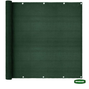 GRASHER Διαχωριστικό δίχτυ περίφραξης  160gr/m²  πράσινο με κρίκους 1.8Χ6m 104007