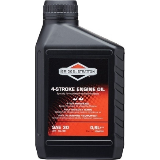 Λάδι Τετράχρονων Κινητήρων SAE 30 600ml Briggs & Stratton