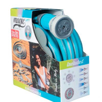 IDROEASY Σετ επεκτεινόμενο λάστιχο ποτίσματος magic soft 20m 1/2'' light blue 273350093