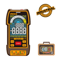 INGCO Ψηφιακό πολύμετρο 1000V True RMS με μέτρηση AC/DC/ Αντίστασης/ Χωρητικότητας/ Συχνότητας/ Θερμοκρασίας/ NCV DM110004