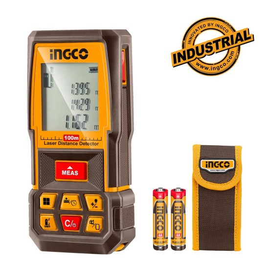 INGCO Μετρητής αποστάσεων Laser 100m HLDD1008